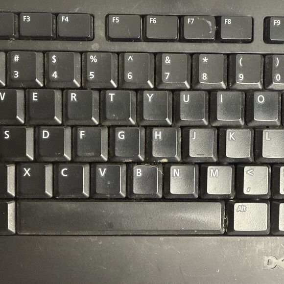Dell Wired USB Keyboard Black KB2521 - Tested and Working - Picture 3 of 7